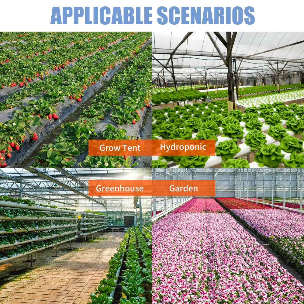 E27 LED Plant Grow Lights Full Spectrum Phytolamp Flower Seeds Hydroponics Growth Lamp Foldable for Indoor Cultivation Growbox