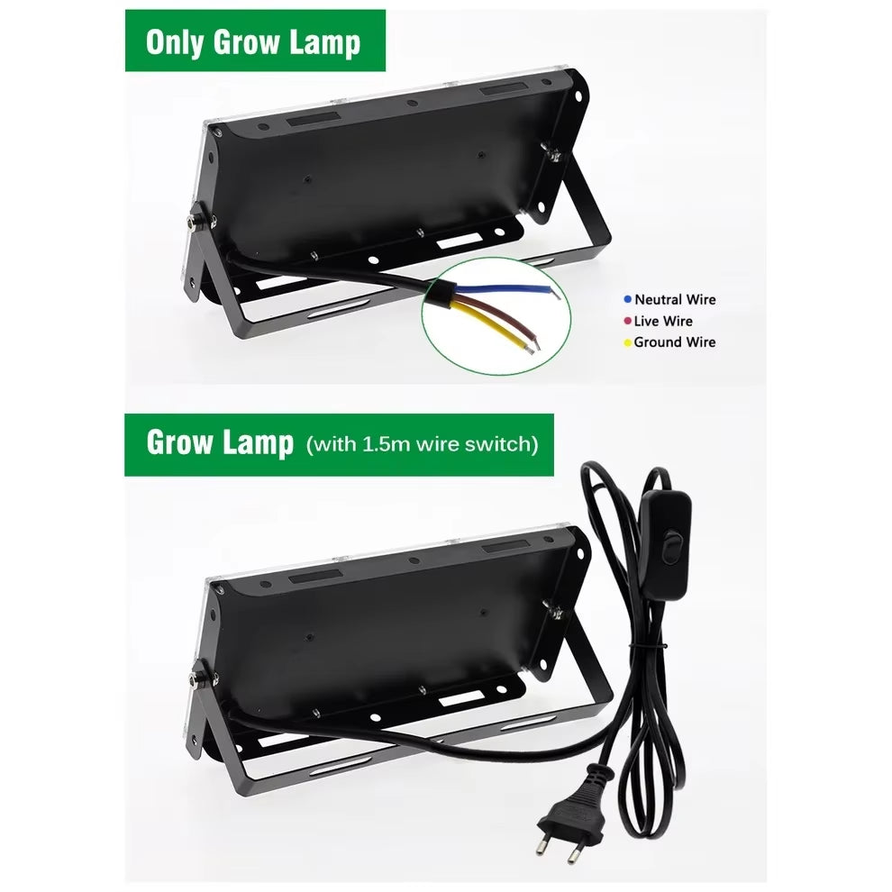 Led Grow Light Full Spectrum Phyto Lamp for Plant Light 300W Hydroponics Growing System Greenhouse Flower Seeds Grow Lighting
