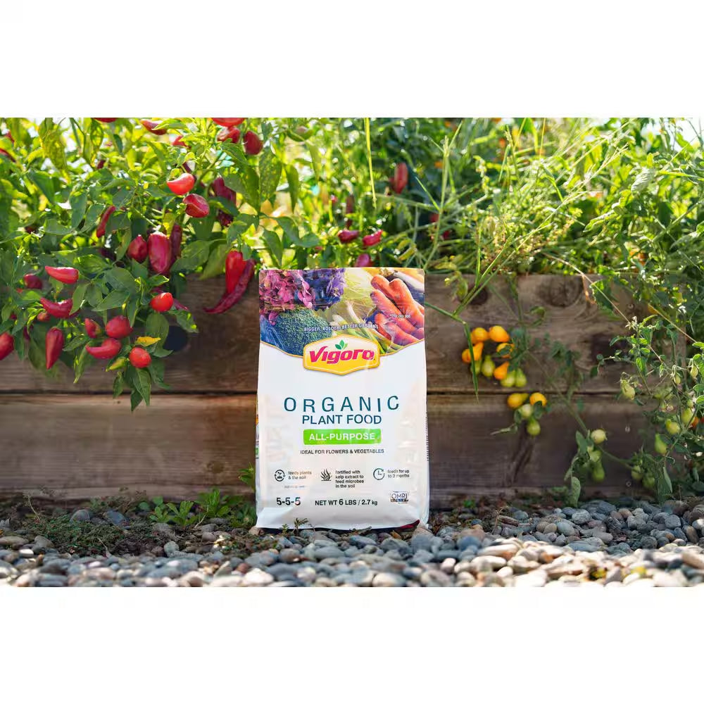 6 Lb. Organic All Purpose Plant Food 5-5-5