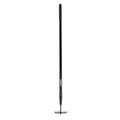 51 In. L Fiberglass Handle 6.25 In. Garden Hoe with Grip