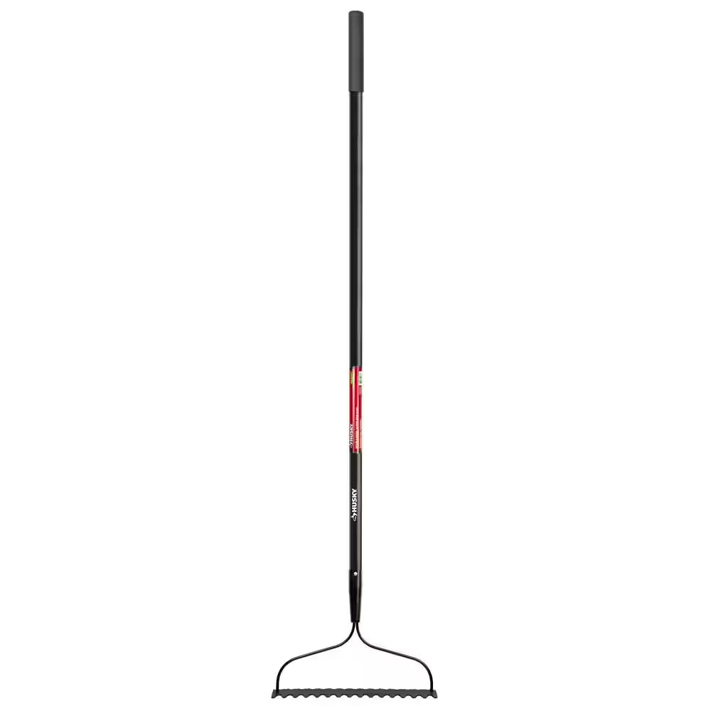 57 In. Fiberglass Handle 16-Tines Bow Rake