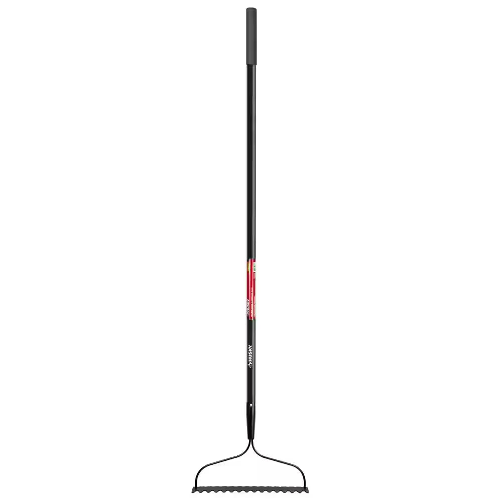 57 In. Fiberglass Handle 16-Tines Bow Rake